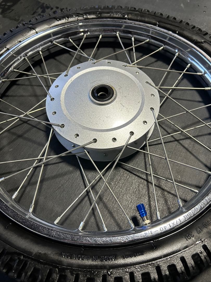 スーパーカブ110 JA07 前後ホイールセット　デカドラム　17インチ