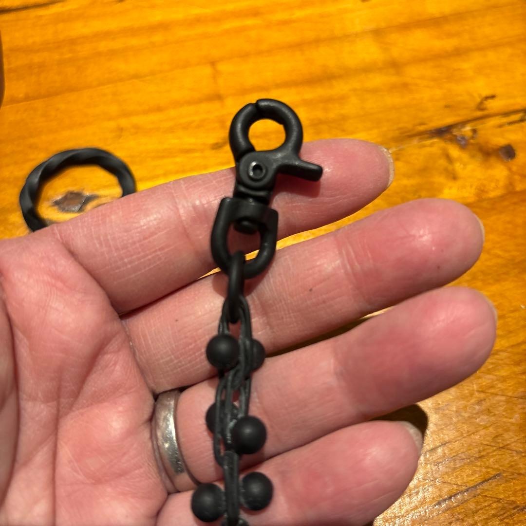 BLU NA BOINNEブラック ウォレットチェーン