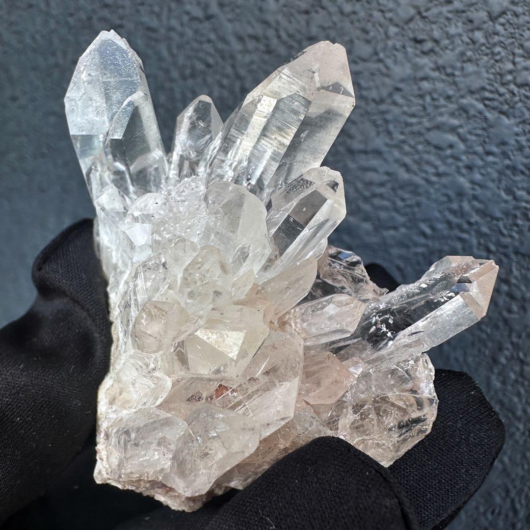 希少高透明度❗️超強いパワー ヒマラヤ クラスター パワーストーン天然石A1190