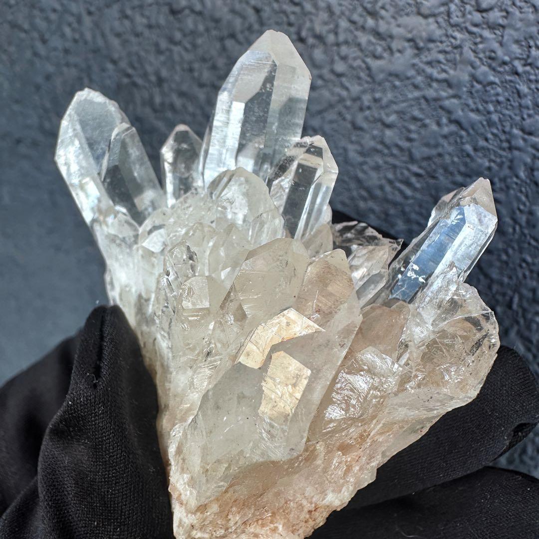 希少高透明度❗️超強いパワー ヒマラヤ クラスター パワーストーン天然石A1190