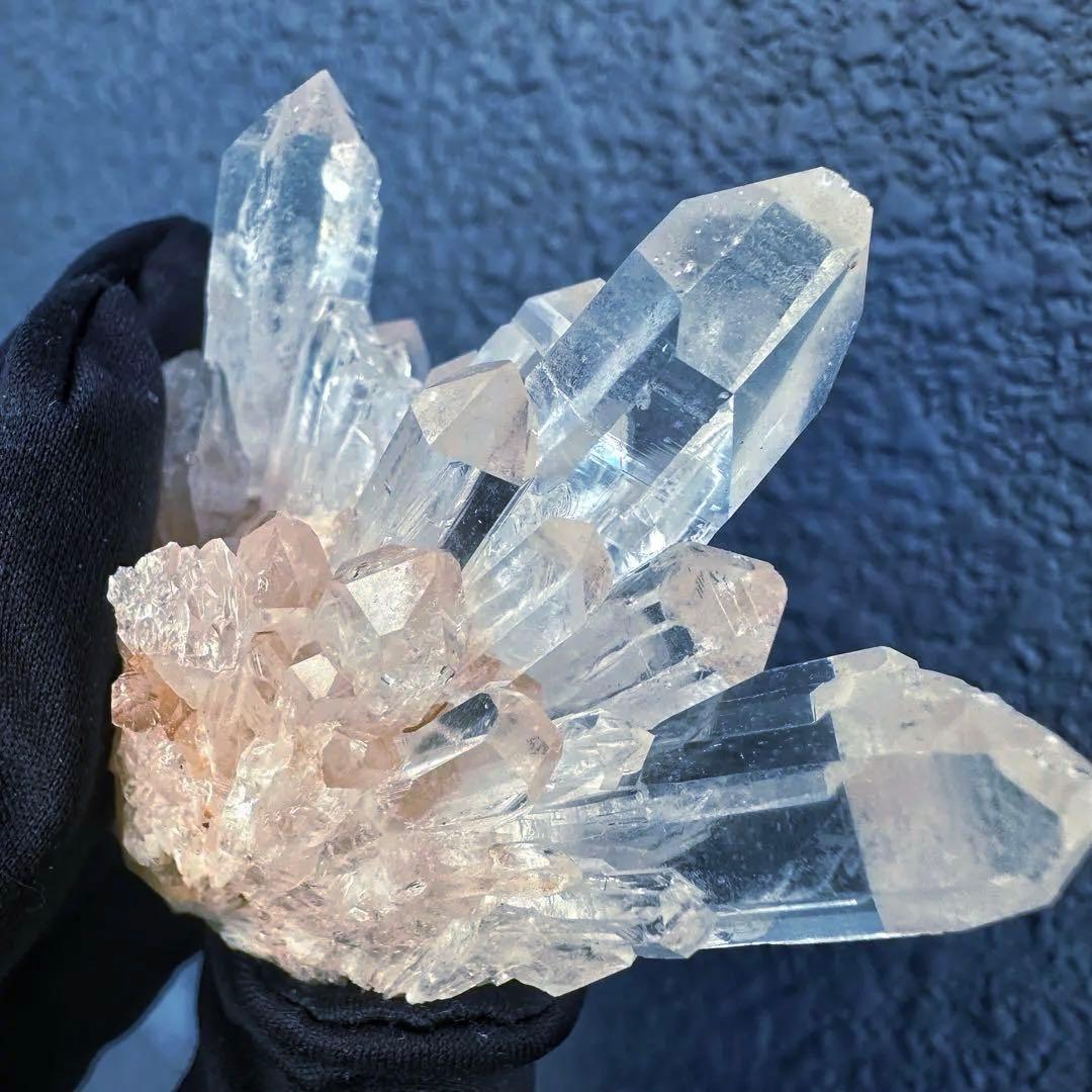 希少高透明度❗️超強いパワー ヒマラヤ クラスター パワーストーン天然石A1190