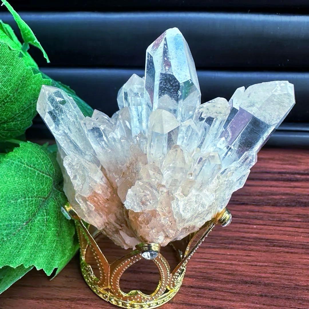 希少高透明度❗️超強いパワー ヒマラヤ クラスター パワーストーン天然石A1190