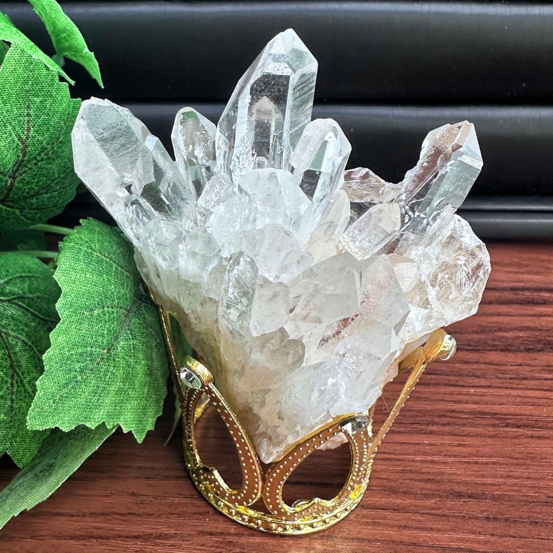 希少高透明度❗️超強いパワー ヒマラヤ クラスター パワーストーン天然石A1190