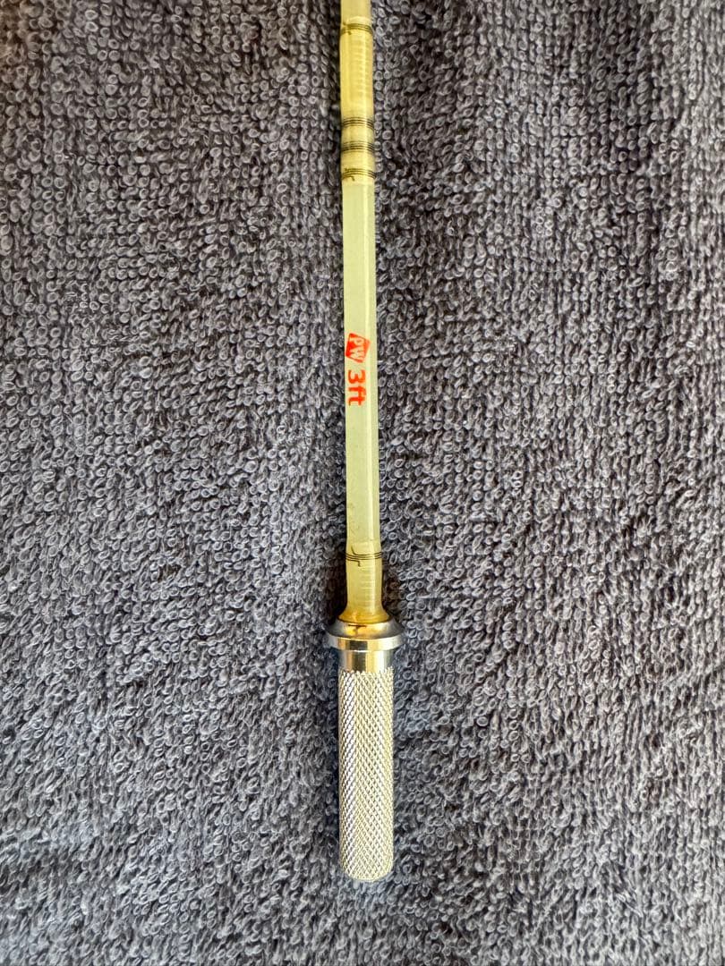 パワフルワーカー　グラッソ3ft (ベイト) ブライトリバーグリップセット