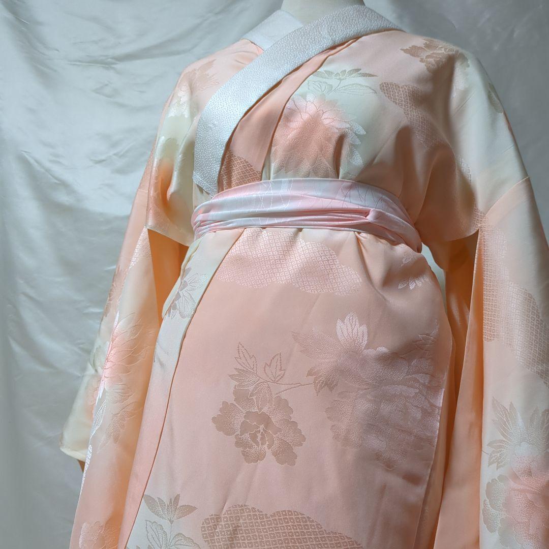 正絹　袷　訪問着　長襦袢付き　６点セット　卒業式　入学式　結婚式 お宮参り