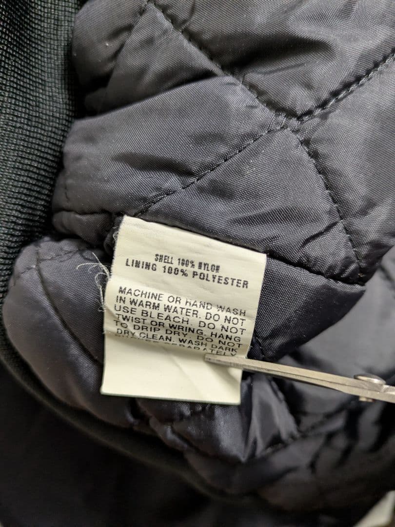 90s USA製 King Louie UAW スタジャン XL ブラック f2