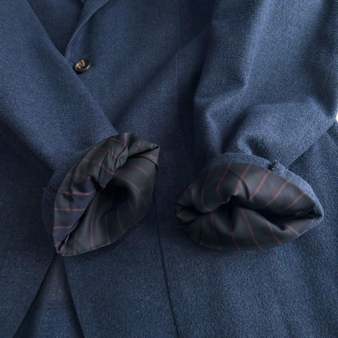 美品 パパス ロロピアーナ ウール テーラードジャケット M 日本製 現行メンズ