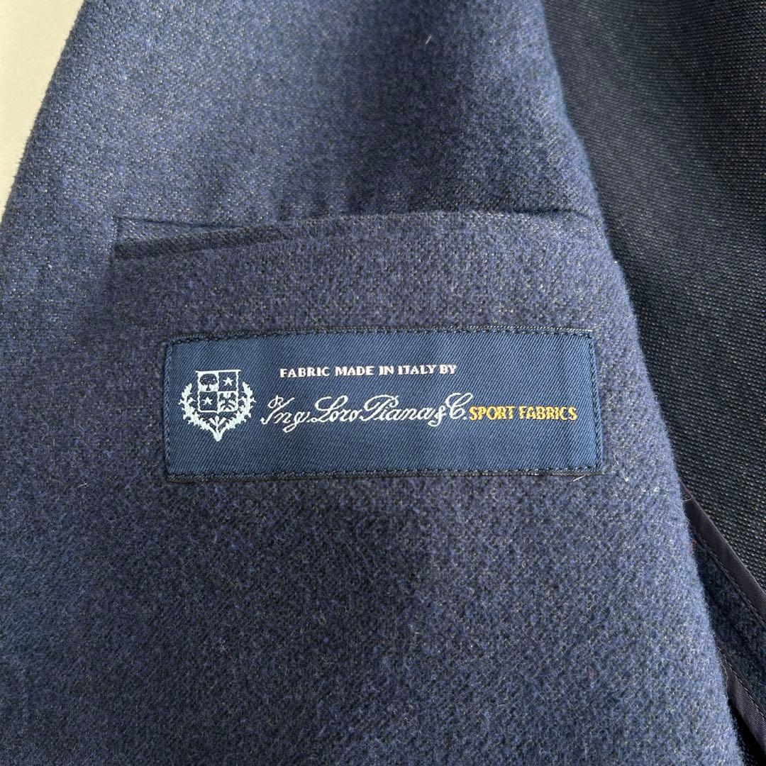 美品 パパス ロロピアーナ ウール テーラードジャケット M 日本製 現行メンズ