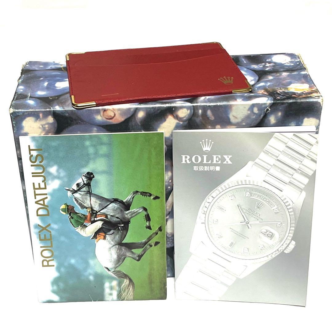 ロレックス 時計空き箱 純正 Cリング型レディースボックス 69178