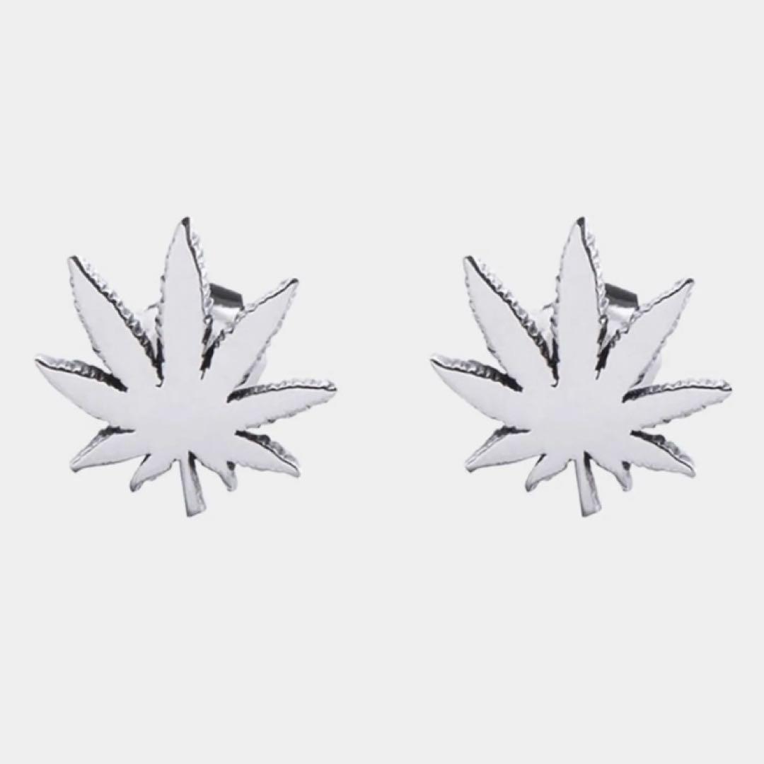 HUF マリファナ ピアス