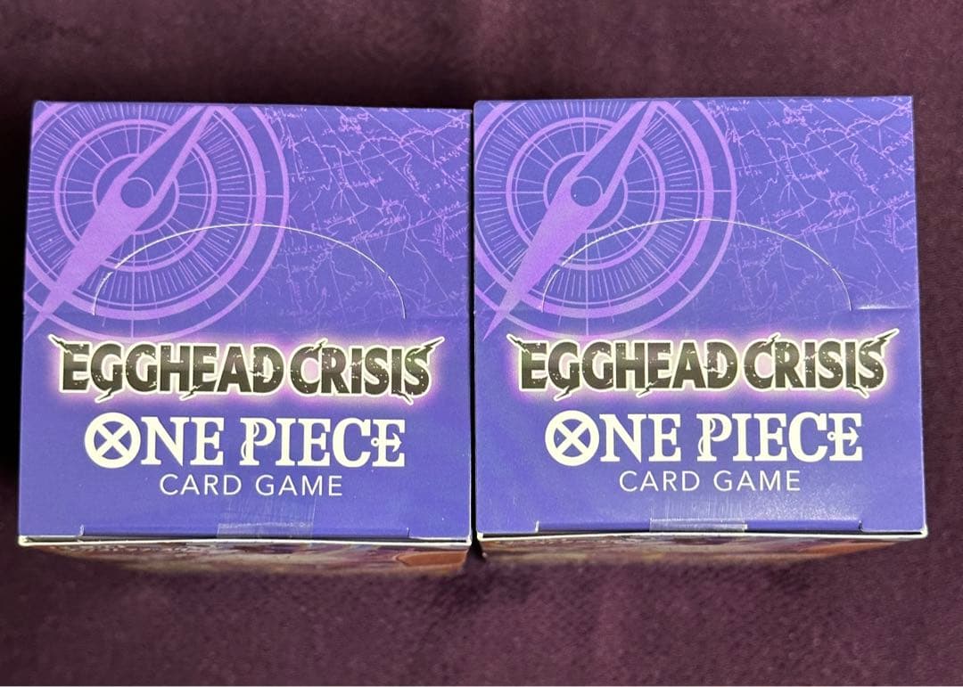 ワンピース　カード　egghead crisis 未開封　2box テープ付き