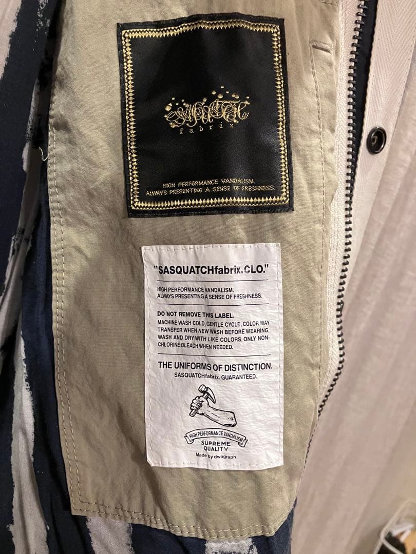 (着画追加)Sasquatchfabrix. 09AW モッズコート