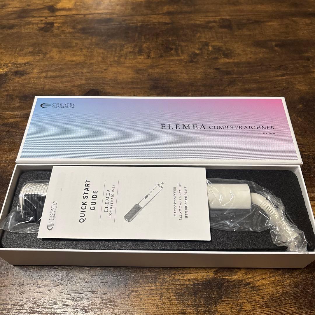クレイツ　エレメアコームストレイナー　ストレートアイロン【新品】