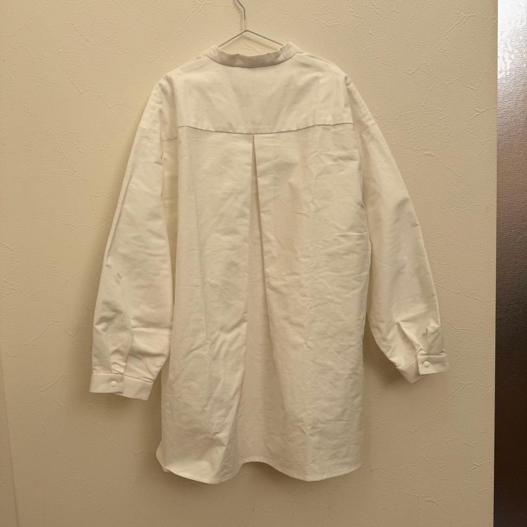 新品2025SS MOUN TEN. ホワイト 長袖シャツ キッズ 140