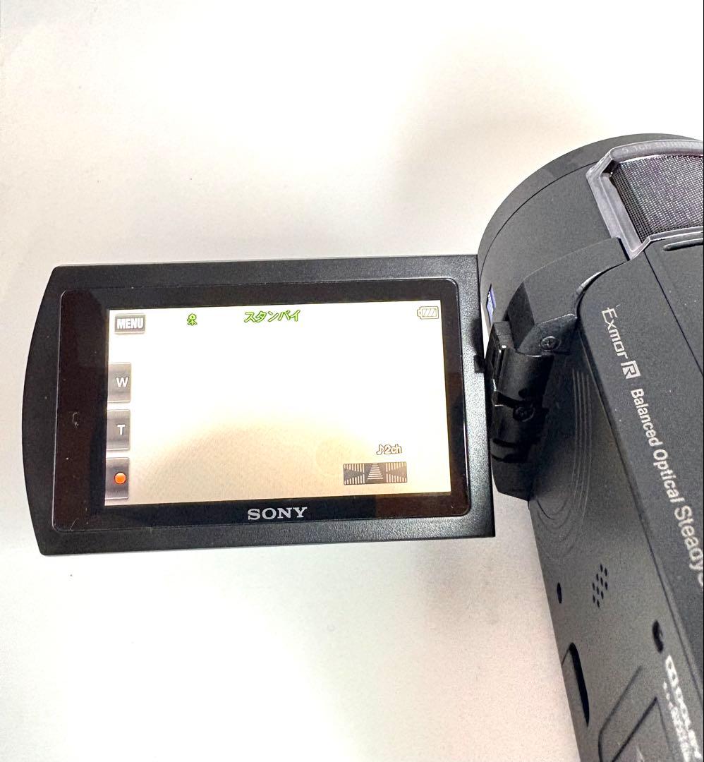 SONY FDR-AX45 予備バッテリー（新品）付き