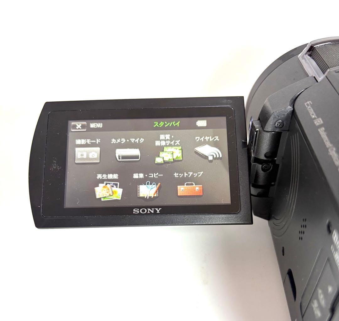 SONY FDR-AX45 予備バッテリー（新品）付き