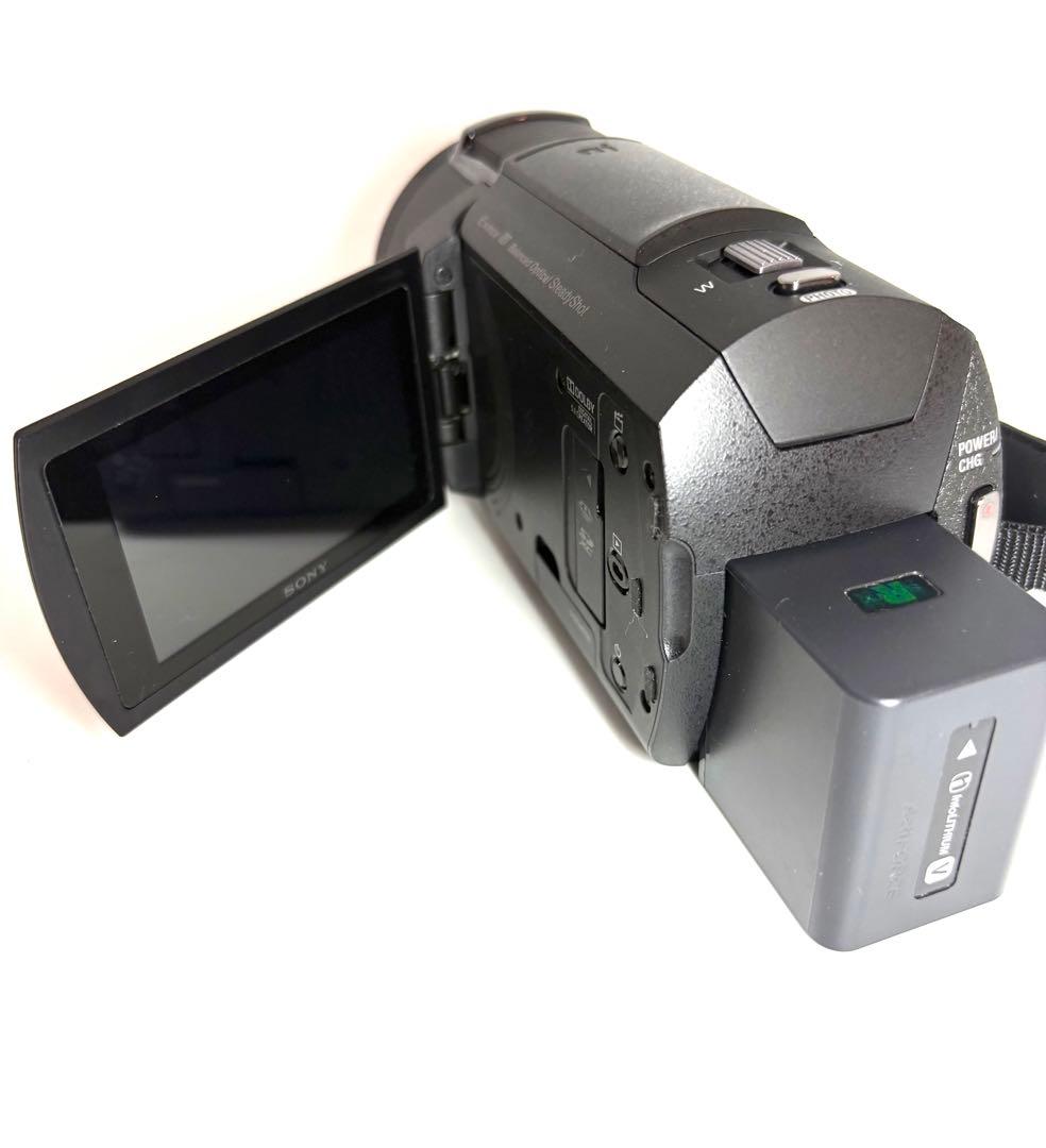 SONY FDR-AX45 予備バッテリー（新品）付き