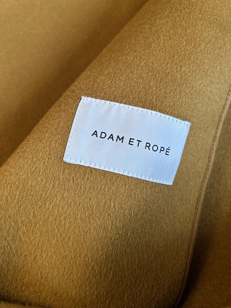 アダムエロペスタンドカラーフーデッドリバーコート