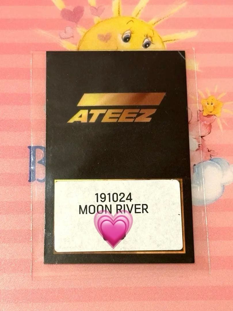 ソンファ トレカ ATEEZ サノク moon デビュー記念日　ポカ