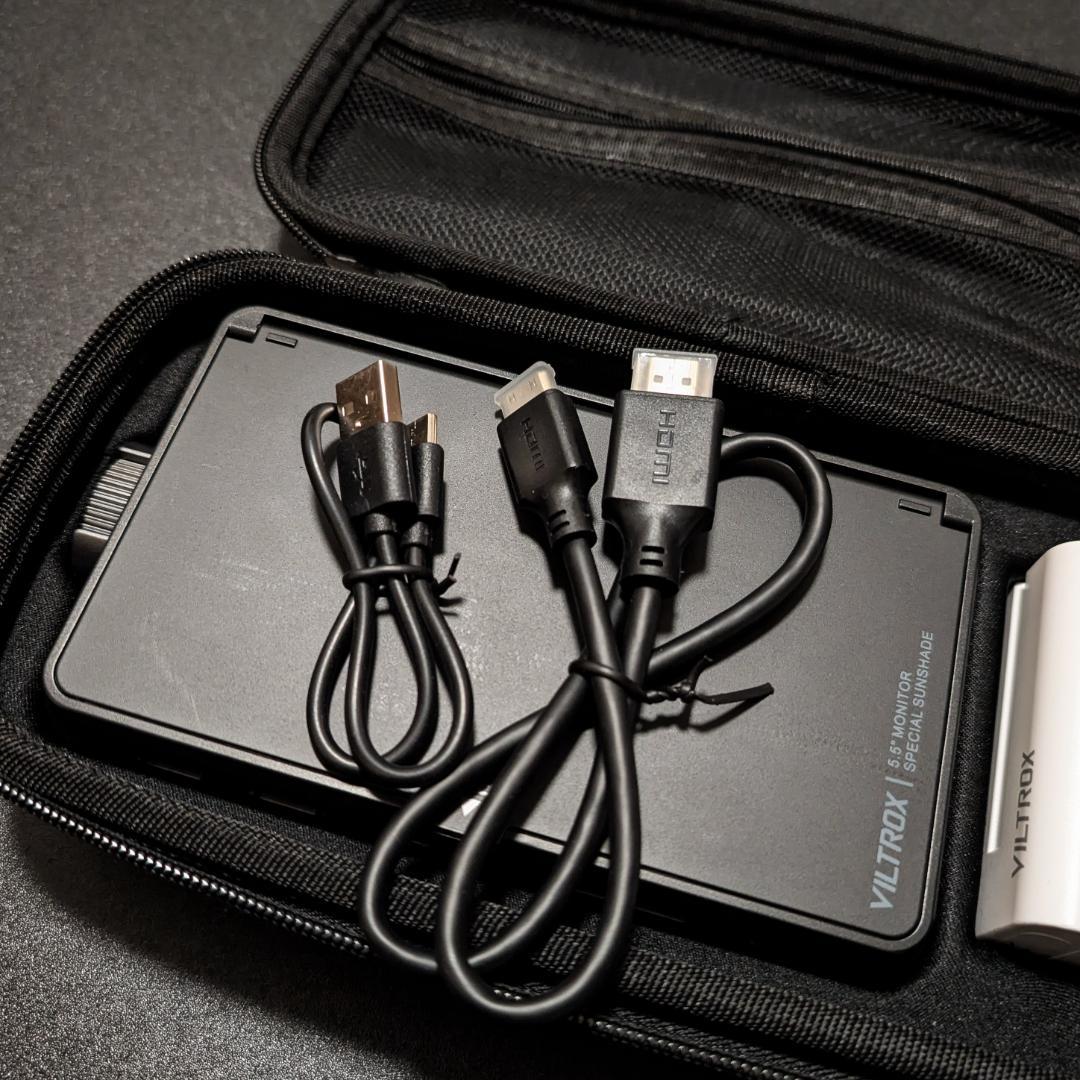 【美品】VILTROX DC-550 Pro + 別売りバッテリー + 充電器