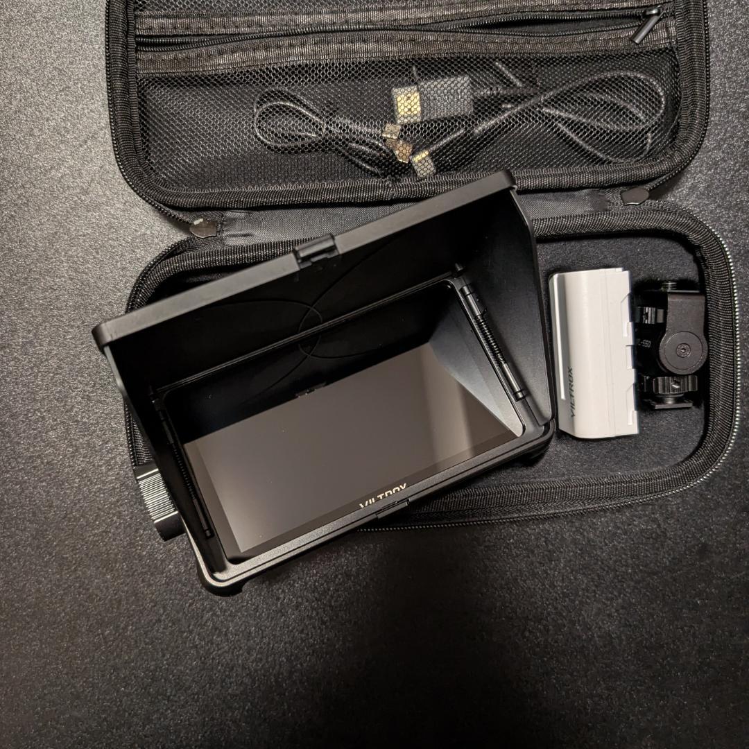 【美品】VILTROX DC-550 Pro + 別売りバッテリー + 充電器