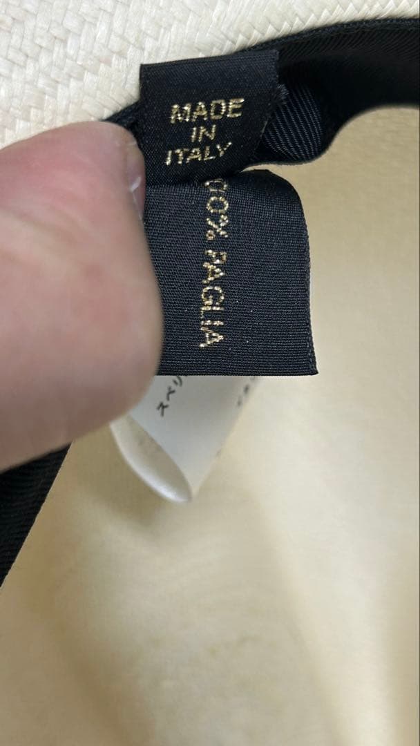 ち*ょ様 Borsalino [天然草☆本パナマ] 中折れパナマハツト