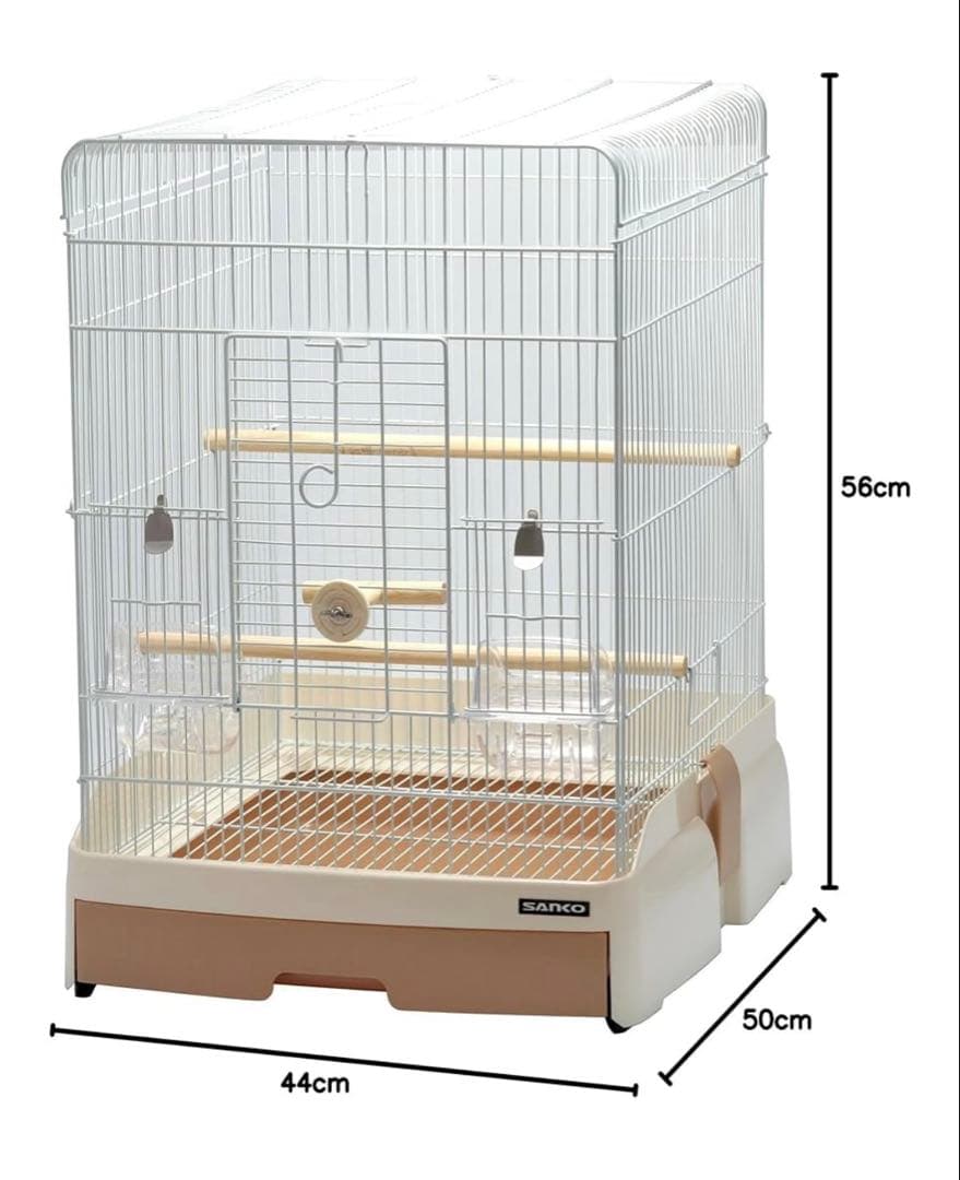 とうこ 鳥用ケージ イージーホーム バード 40ブラウン