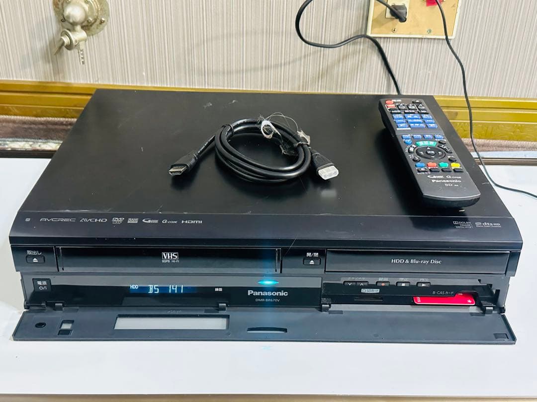 Panasonic HDD & Blu-ray レコーダーDMR BR670V
