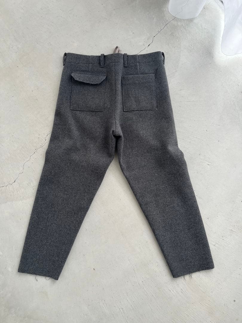 パンツ SUNSEA 19AW MELTON PANTS