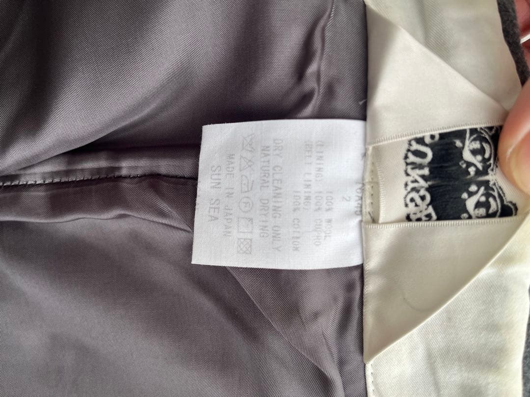 パンツ SUNSEA 19AW MELTON PANTS