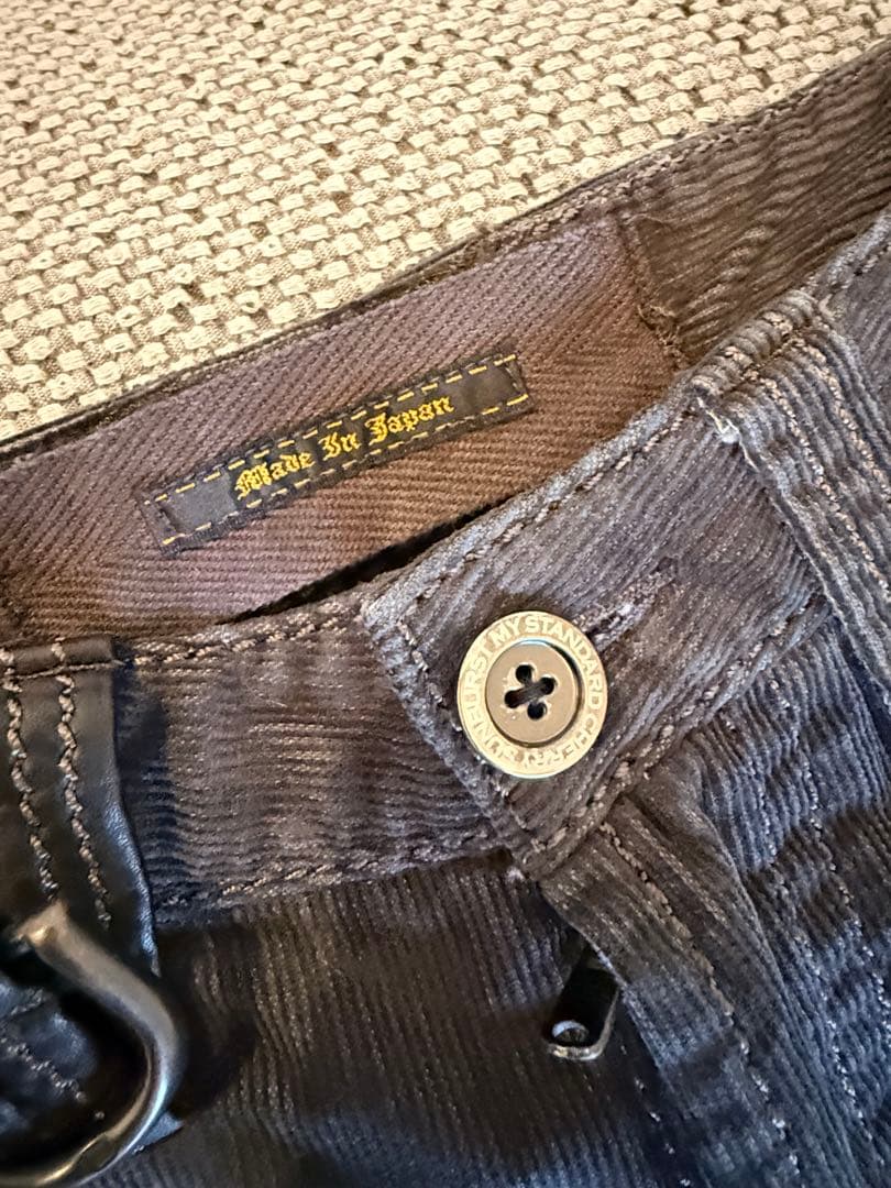 d*3様 チェリーサンバースト　ブラックコーデュロイパンツ