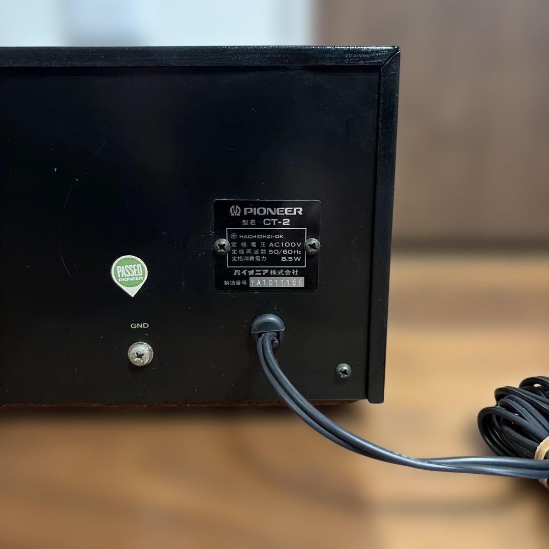 pioneer パイオニア CT-2 ステレオ テープ カセット デッキ 美品