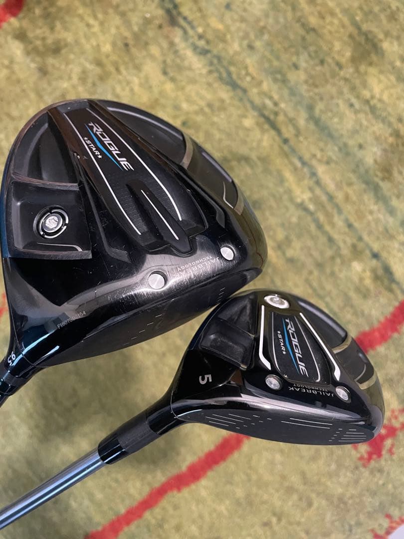 Callaway Rogue ローグスター　１W、５W　ドライバー　クリーク