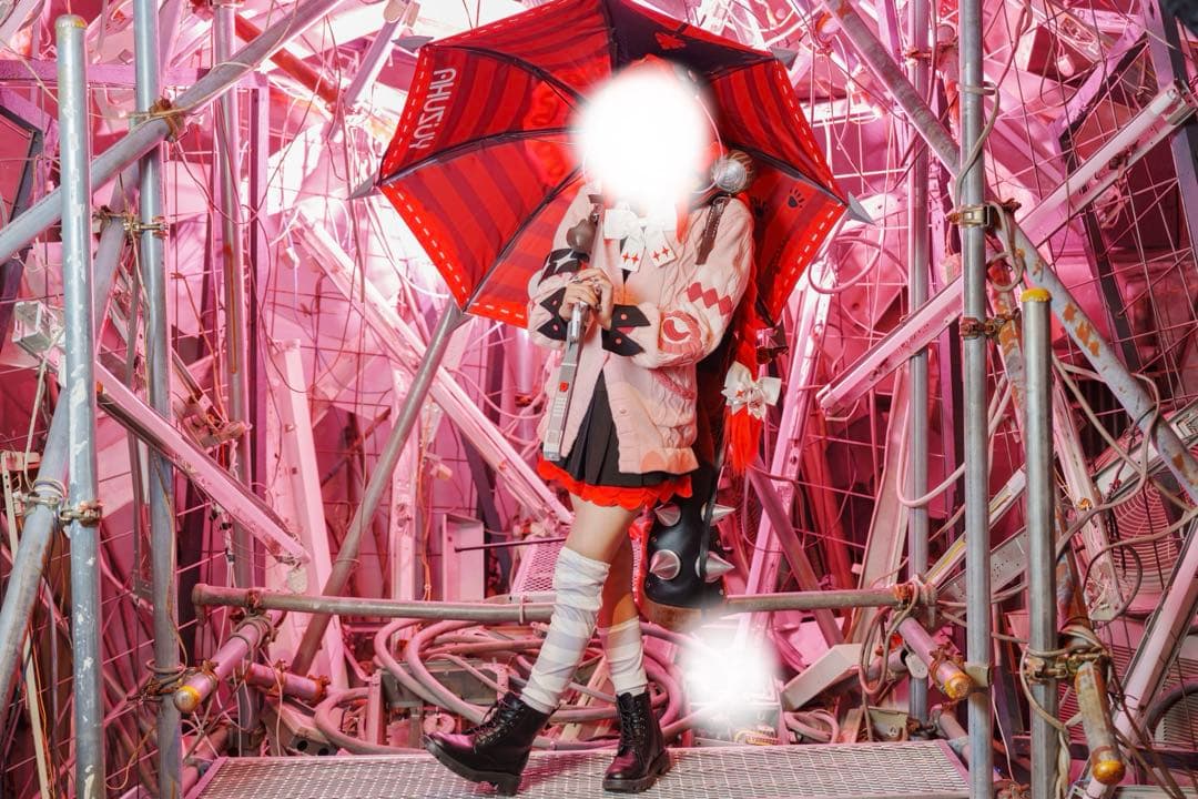 ゼンレスゾーンゼロ　コスプレ　浮波柚葉　武器(傘)