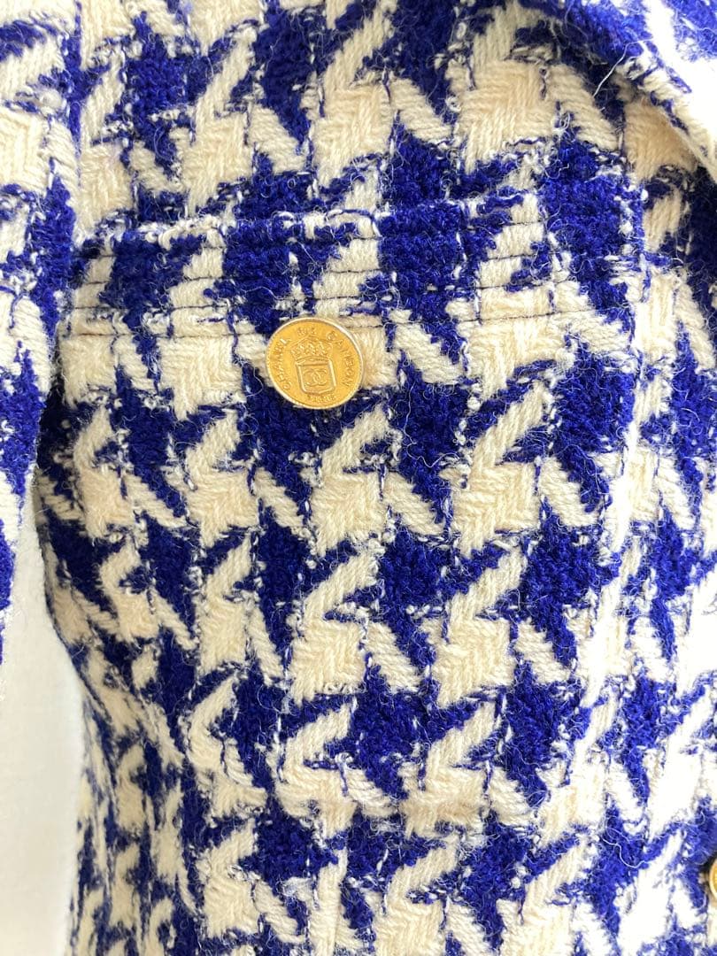 シャネルツイードジャケット40