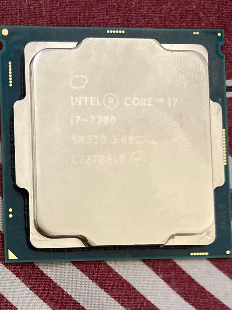 INTEL Core i7-7700 2個セット