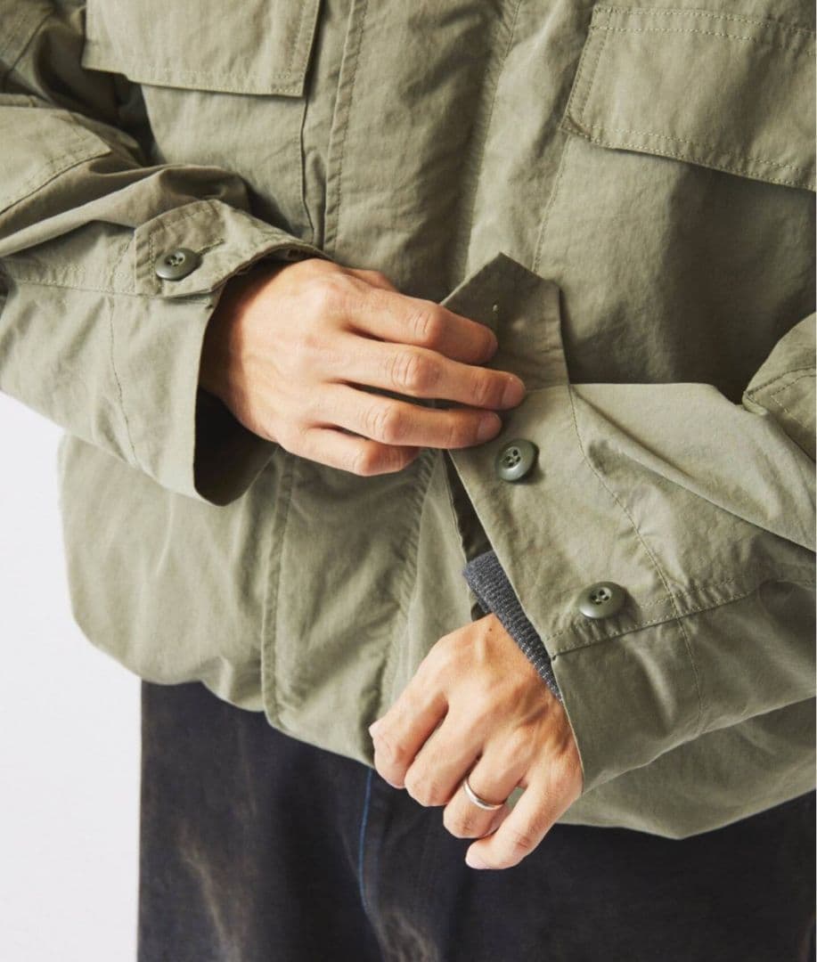 ☆【新品・完売品】relume 3WAYフェードBDUジャケット カーキ M☆