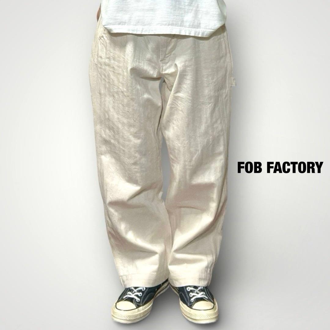 FOB FACTORY ヘリンボーンペインターパンツ ワーク 岡山児島 日本製