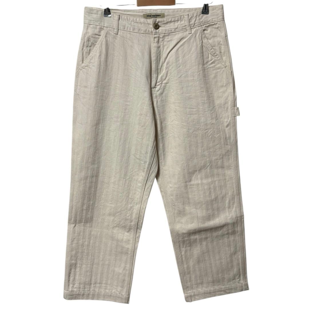 FOB FACTORY ヘリンボーンペインターパンツ ワーク 岡山児島 日本製