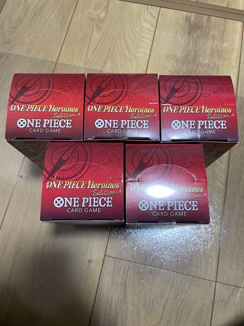 新品未開封 ヒロインズ エディション EB-03 5BOX テープ付き