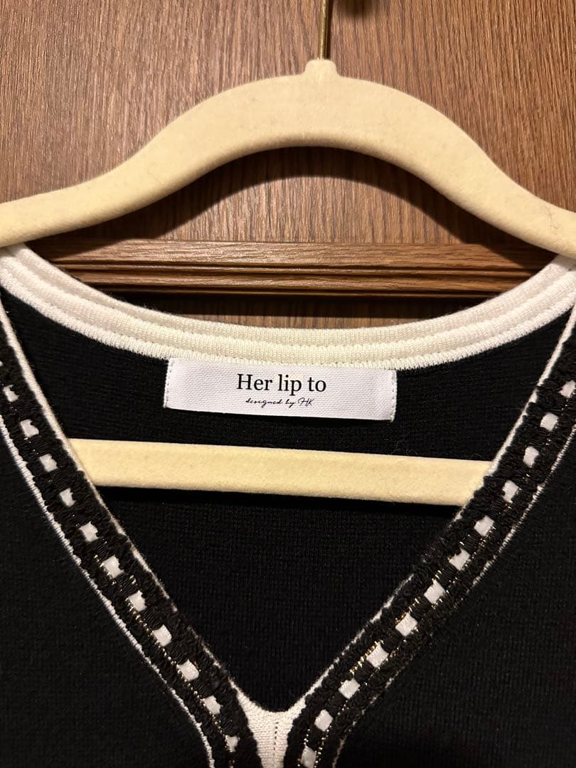 herlipto Isaline Long Knit Dress Mサイズ