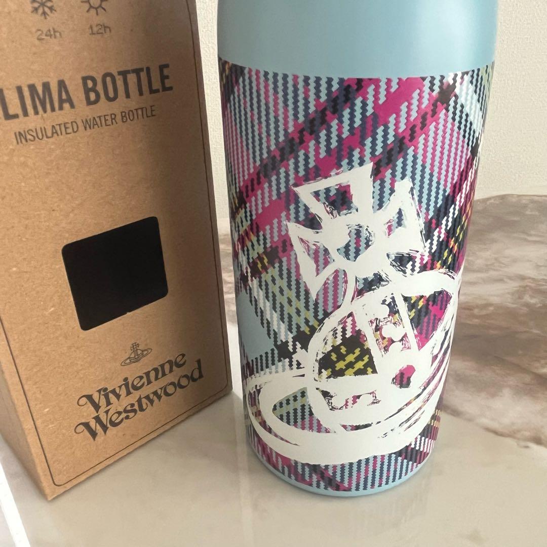 【新品】Vivienne Westwood オーブ チェック柄 タンブラー 水筒