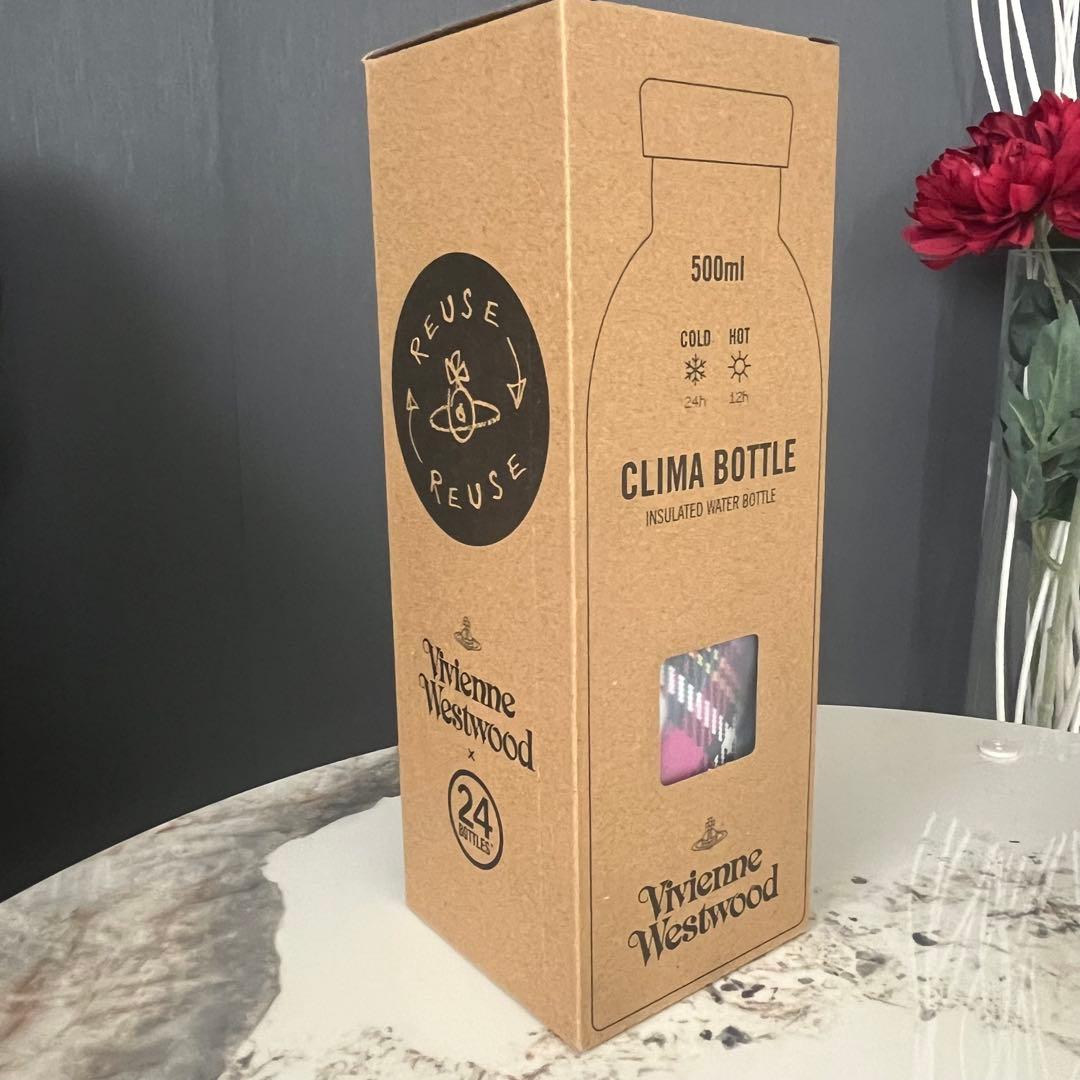 【新品】Vivienne Westwood オーブ チェック柄 タンブラー 水筒