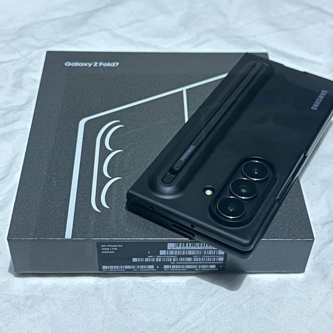 Samsung Galaxy Z Fold7 ジェットブラック