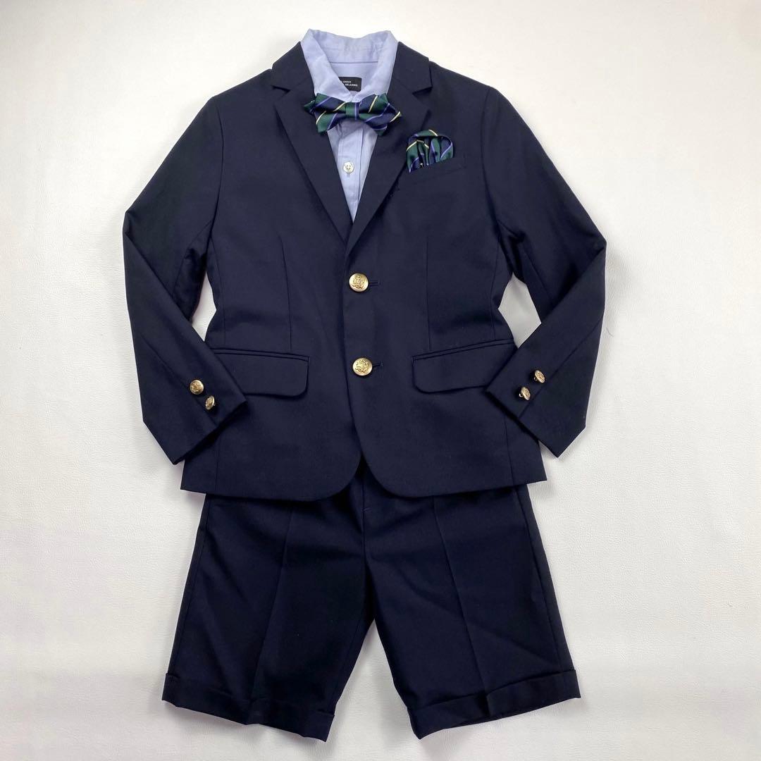 美品✨グリーンレーベルリラクシング　フォーマルスーツ5点　125 卒園式 入学式