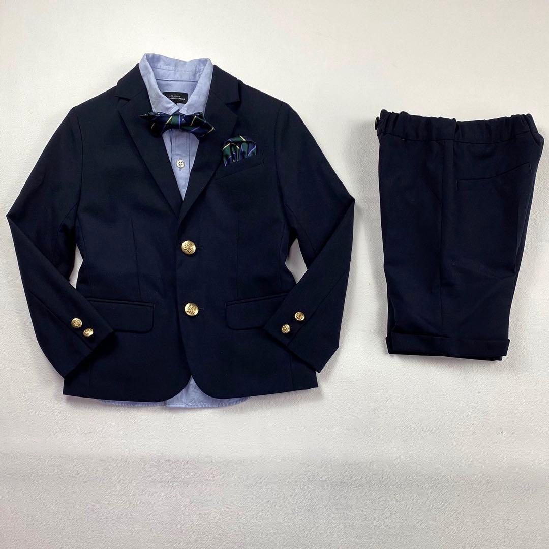 美品✨グリーンレーベルリラクシング　フォーマルスーツ5点　125 卒園式 入学式