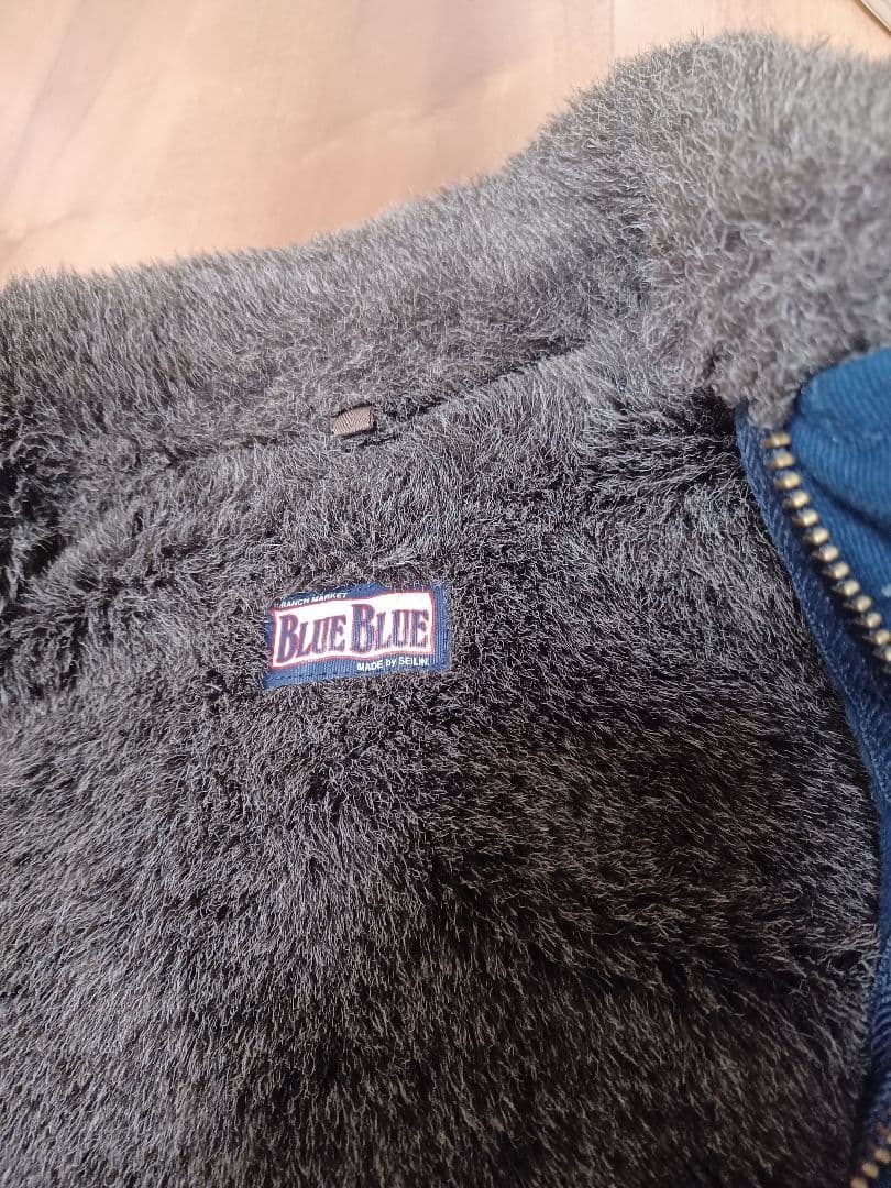 美品 ブルーブルー インディゴ ジャーマンクロス N-1 デッキ ジャケット M