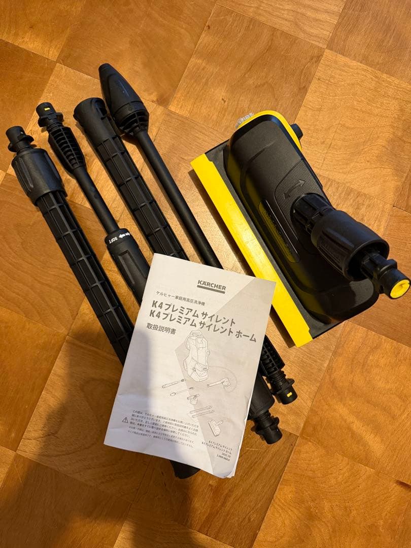 こ*C様 ケルヒャー K4プレミアムサイレント型番K4PSH 60HZ高圧洗浄機