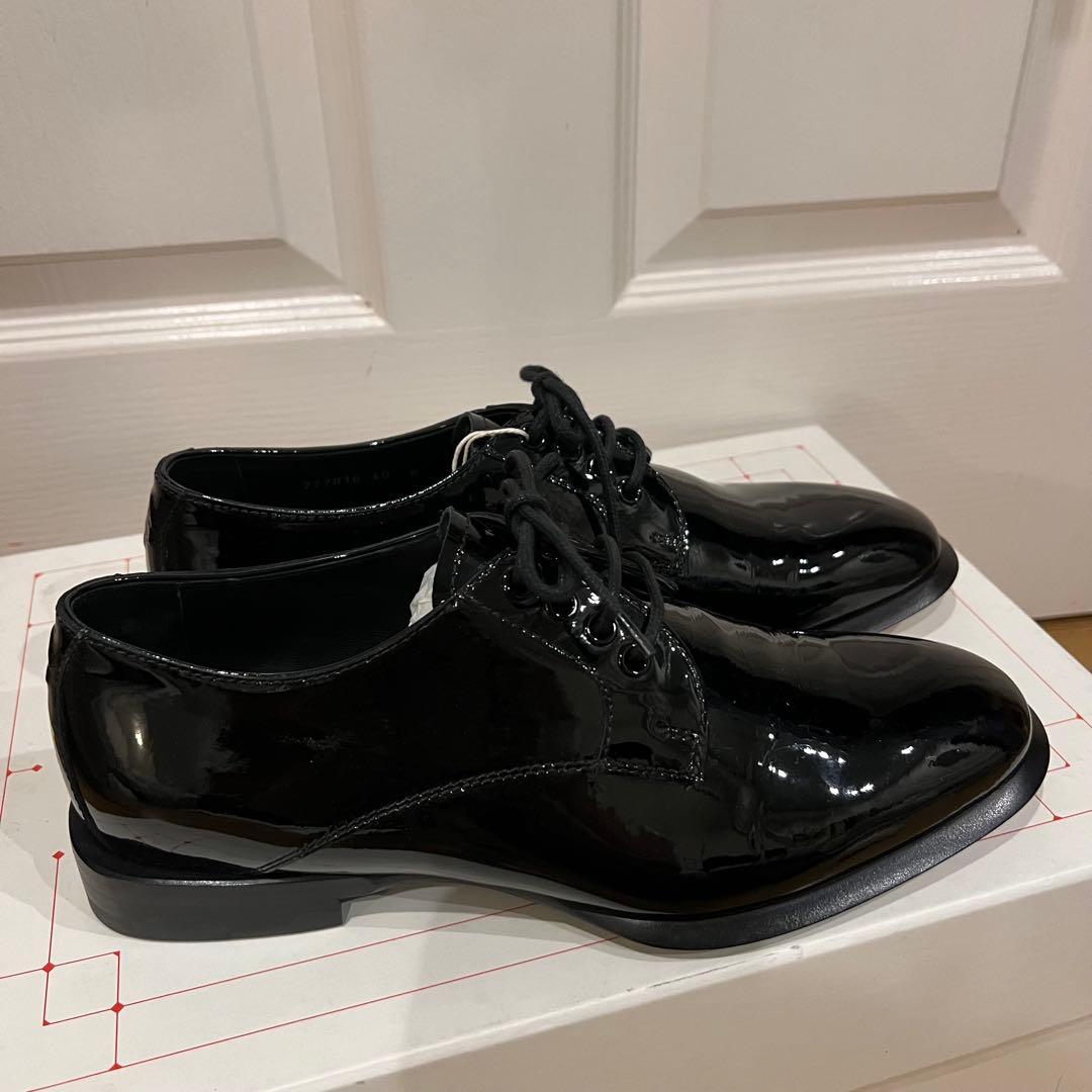 未使用　イタリア製　Alexander McQUEEN 超高級レザーシューズ