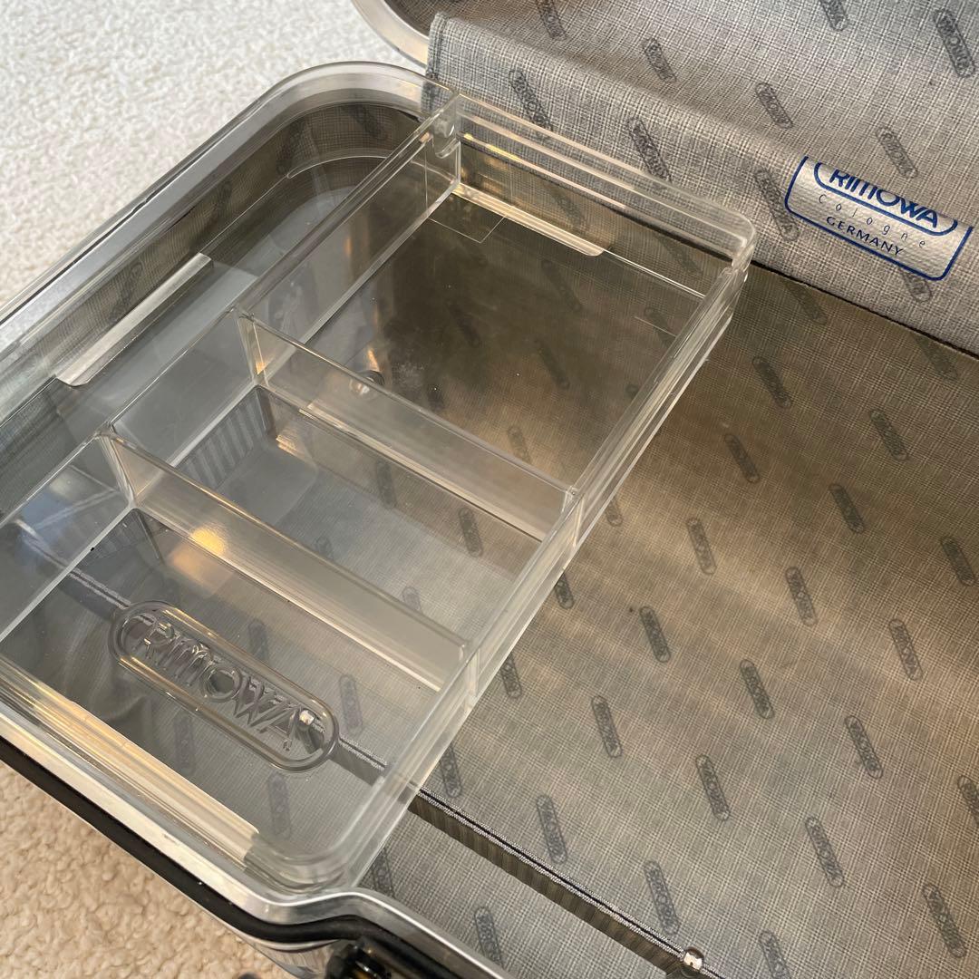 【美品】RIMOWA Samba ビューティーケース グレー 18L 廃盤